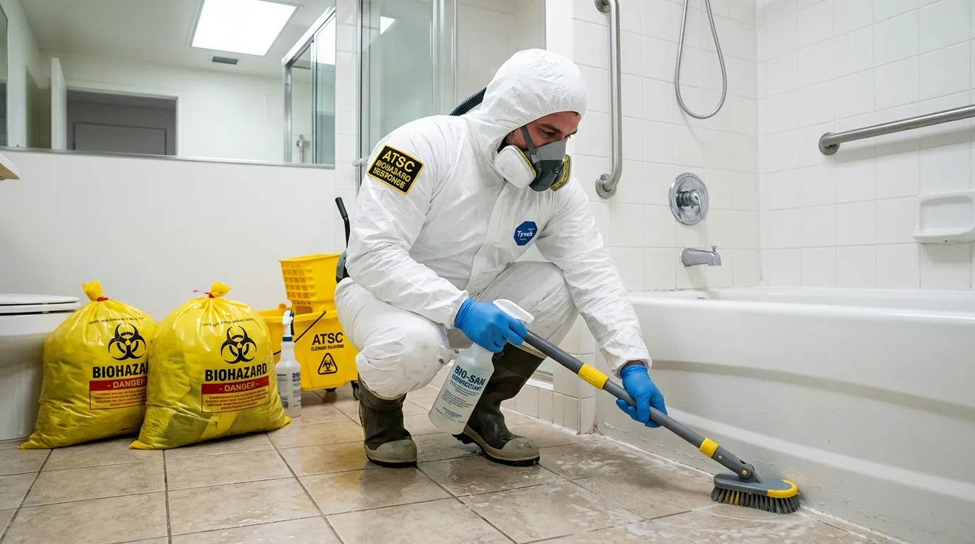 Decontamination equipment deployed for Blood Cleanup in Prescott Valley